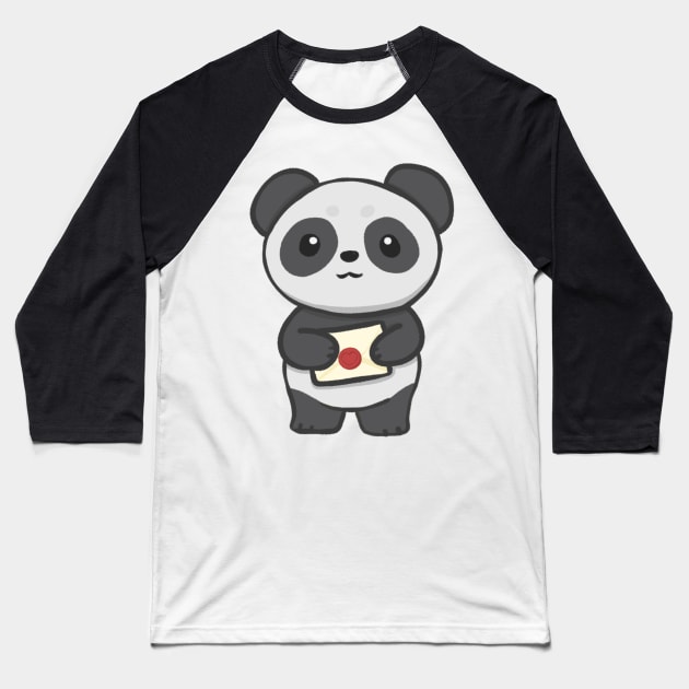 Panda penpal Baseball T-Shirt by IcyBubblegum